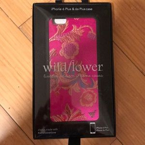 Wildflower magenta iPhone 6 Plus and 6s Plus case